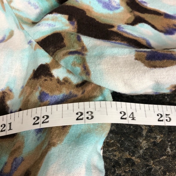 Chico’s 3 open linen blend jacket xl 16 - Picture 6 of 10